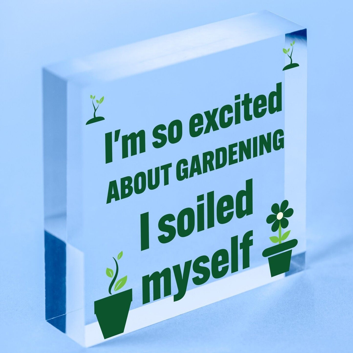 Funny Garden Sign Gift For Gardener Novelty Home Decor Sign Garden Shed Plaque