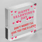 Rude Valentines Day Card For Girlfriend Wife Funny Valentines Card For Her