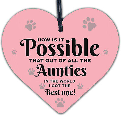 Auntie Gifts For Birthday Mothers Day Engraved Heart Thank You Gift For Her