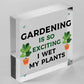 Funny Hanging Garden Sign For Summerhouse Shed Family Gift New Home Gift