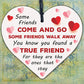 True Friend Poem Friendship Best Friends Gift Hanging Plaque Love Family Sign