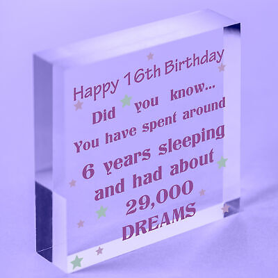 16th 17th 18th 19th 20th 21st Birthday Gift For Son Daughter Adult Birthday Card