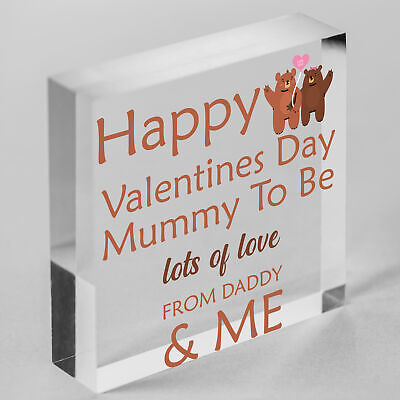 Valentines Day Card For Mummy To Be Gift From The Bump Card Mummy To Be Card