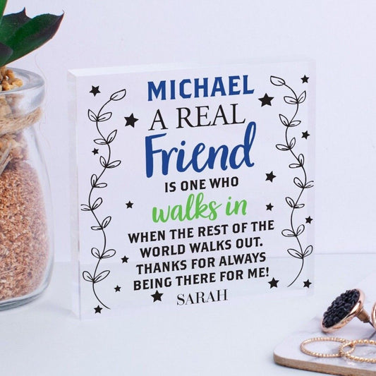 Personalised Friendship Gift For Her Best Friend Presents Thinking Of You Friend