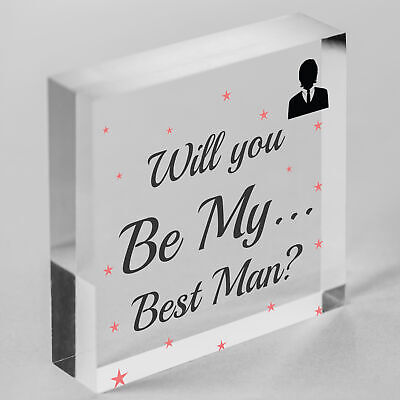 Will You Be My Maid of Honour Bridesmaid Flower Girl Best Man Wedding Request