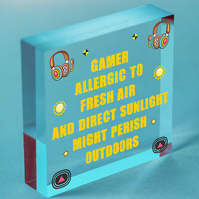 Gaming Bedroom Accessories Room Sign Novelty Birthday Gift For Gamer Brother Son