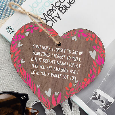 THANK YOU Gift For Best Friend Heart Friendship Keepsake Christmas Birthday Gift