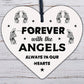 Always In Our Hearts Memorial Gift Hanging Plaque Mum Dad Nan Memorial