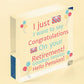 Funny Retirement Gifts for Him Her Heart Colleague Leaving Gift Friend Plaque