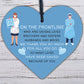 Thank You Gift For NHS Nurses And Doctors Wooden Heart Special Poem Keepsake