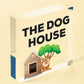 Funny Man Cave Sign THE DOG HOUSE Garage Pub Bar Sign Gift For Men Dad