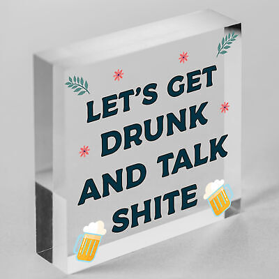 Funny Bar Signs Novelty Home Bar Man Cave Decor Signs And Plaques Gift For Him