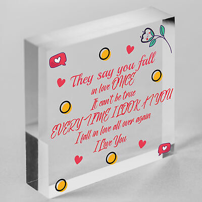 Valentines Gift For Him Her Valentines Decorations Anniversary Card Husband Wife