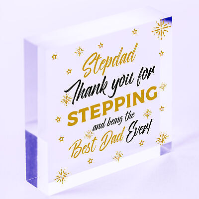 Step Dad Gift Thank You Gift From Daughter Son Fathers Day Birthday Gift For Him