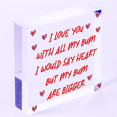 Funny Valentines Day Card For Boyfriend Husband Novelty Card For Him Rude Gift