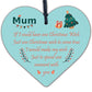 Mum Christmas Memorial Tree Decoration Hanging Wooden Bauble Gift For Mother