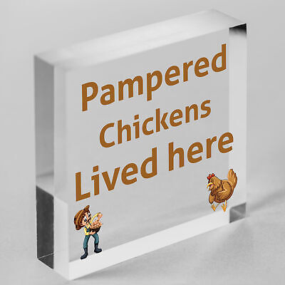 Chicken Coop Sign Outdoor Garden Plaque Hanging Door Wall Sign Chicken Hen Gifts