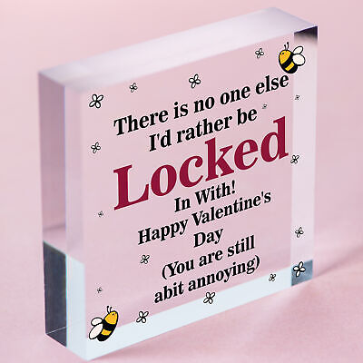 Funny Lockdown Valentines Day Gift For Boyfriend Girlfriend Husband Wife