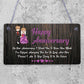 Anniversary Annoying Funny Marriage Couples Gift Hanging Plaque Wedding Sign