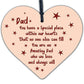 Amazing Dad Gifts For Birthday Wooden Heart Sign Thank You Gifts For Dad