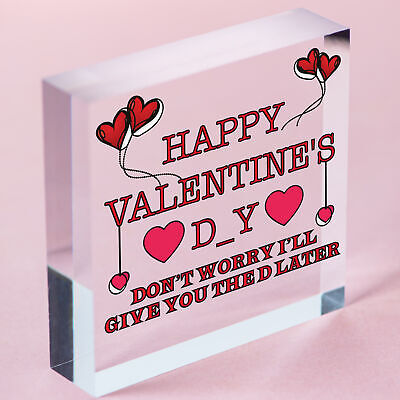 Rude Valentines Day Card For Girlfriend Wife Funny Valentines Card For Her