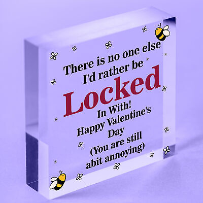 Funny Lockdown Valentines Day Gift For Boyfriend Girlfriend Husband Wife