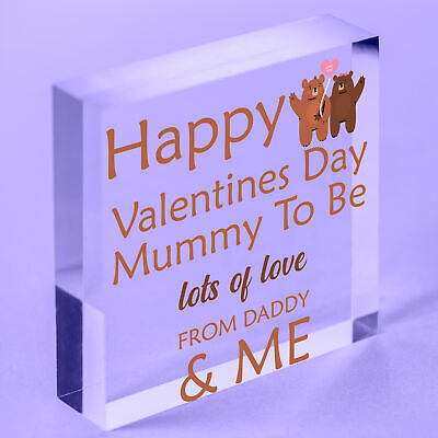 Valentines Day Card For Mummy To Be Gift From The Bump Card Mummy To Be Card