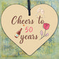 Cheers To 50 Years 50th Birthday Gift For Women 50th Birthday Card Alcohol Gift