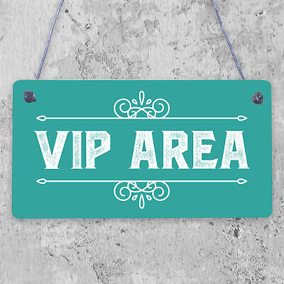 Vintage Style VIP AREA Sign For Bar Pub Club Man Cave Home Bar Home Decor