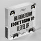 Game Room Gamer Gaming Bedroom Door Sign Novelty Christmas Gift Brother Son Dad