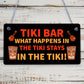 Funny Tiki Bar Decor Sign For Home Garden Bar Hanging Man Cave Cocktail Bar