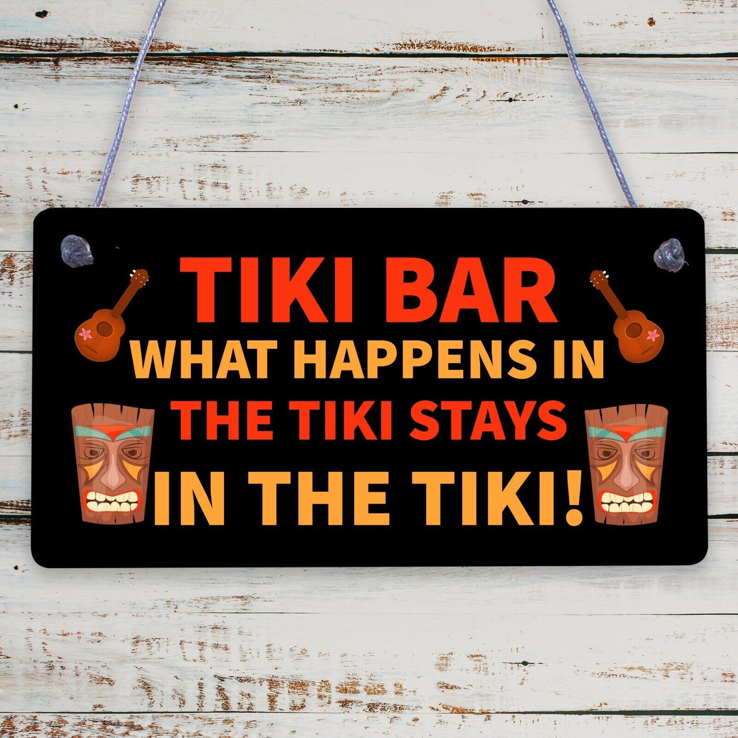 Funny Tiki Bar Decor Sign For Home Garden Bar Hanging Man Cave Cocktail Bar