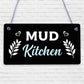 Rustic Mud Kitchen Sign Hanging Garden Playroom House Sign Daughter Son Gift