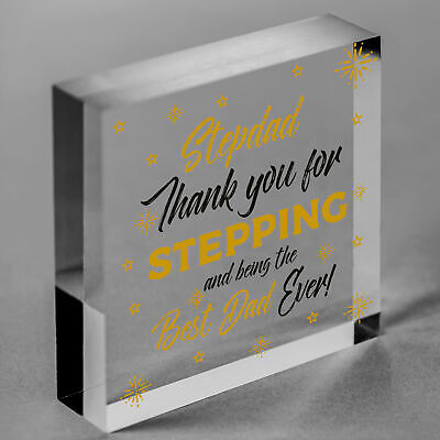 Step Dad Gift Thank You Gift From Daughter Son Fathers Day Birthday Gift For Him