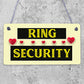 Shabby & Chic Wedding Sign Ring Security Pageboy Best Man Plaque Bride Marriage