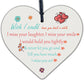 Mum Dad Nan Grandad Auntie Uncle Memorial Plaque Wooden Heart Remembrance Gift