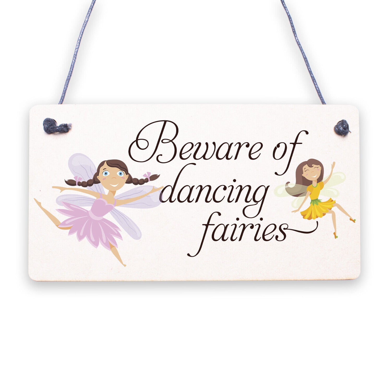 Novelty Fairy Garden Gardening Shed Hanging Wooden Sign Chic Plaque Decor Gift