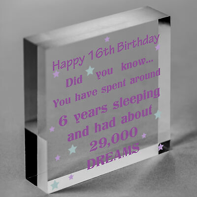 16th 17th 18th 19th 20th 21st Birthday Gift For Son Daughter Adult Birthday Card