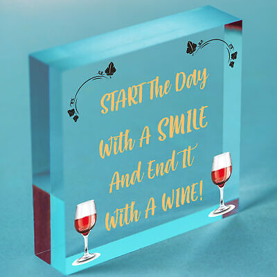 Funny Wine Gift Kitchen Bar Plaque Wine Lover Gift Alcohol Gift For Friend