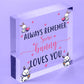 Some Bunny Loves You Novelty Wooden Hanging Heart Plaque Love Anniversary Gift