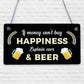 Beer Car Lover Gifts For Men Man Cave Garage Sign Birthday Gifts For Dad Grandad