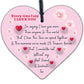 Soulmate Anniversary Gift Wood Heart Plaque Valentines Birthday Gift For Him Her