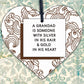 A Grandad Has A Golden Heart Wooden Hanging Plaque Love Shabby Chic Gift Sign