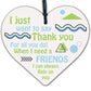 Best Friend Friendship Thank You Love Gifts Wooden Hanging Heart Sign Plaque