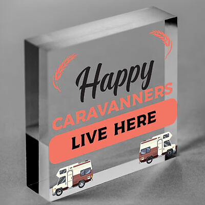 Caravan Sign Engraved Novelty Campervan Sign Caravan Lover Gift Birthday