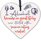 Alcohol Great Stories Novelty Hanging Plaque Friendship Sign Funny Joke Gift