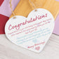 Christening Gifts Heart Hanging Sign Godparent Gift Congratulations