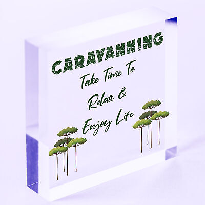 Caravan Sign Caravan Accessory Novelty Plaque Camping Sign Nan Grandad Dad Gift