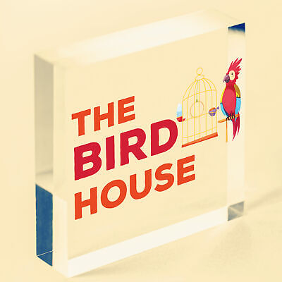 The Bird House Sign Garden Shed Summerhouse Sign Home Gift For Mum Nan