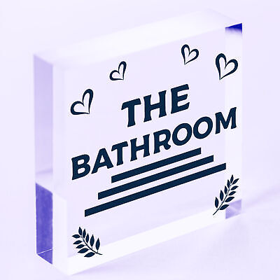 Nautical Bathroom Decor Hanging Sign Home Decor Toilet Decorations Beach Gifts